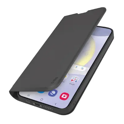 SBS Samsung Galaxy S25+ Wallet Smooth črna torbica