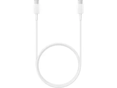 Samsung, Kabel za polnjenje in sinhronizacijo USB-C z USB-C 3A 25W 1,8 m, Bela