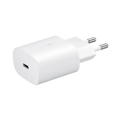 Samsung, Univerzalni polnilec za pametne telefone USB-C 25W hitro polnjenje 3A, Bela