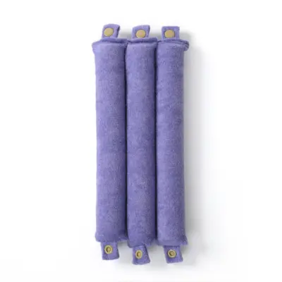 Trak za kodre brez toplote, 3 kosi Purple