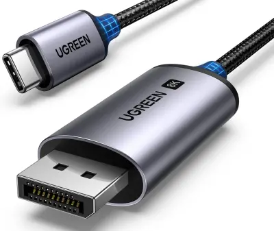Ugreen kabel USB C v DisplayPort 1.4 8K@60Hz 4K@240Hz, 2M