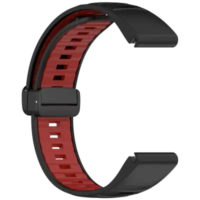 Pašček za pametno uro Garmin Black+Red 22 mm