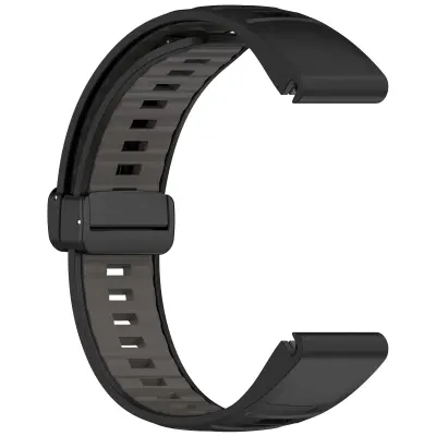 Pašček za pametno uro Garmin Black+Grey 22 mm