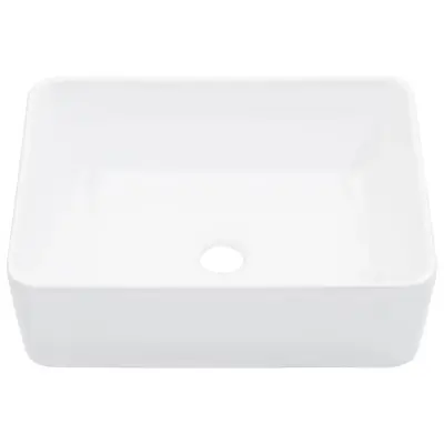 Umivalnik - Kopalna umivalnik - Lavabo 40x30x13 cm keramičen bel