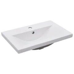 Vgradni Umivalnik - Kopalna umivalnik - Lavabo 61x39,5x18,5 cm keramičen bel
