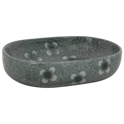 Umivalnik - Kopalna umivalnik - Lavabo Nadpultni moder ovalen 59x40x14 cm keramika