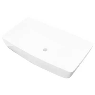 Pravokotni Umivalnik - Kopalna umivalnik - Lavabo bele barve dimenzije 71 x 39 cm