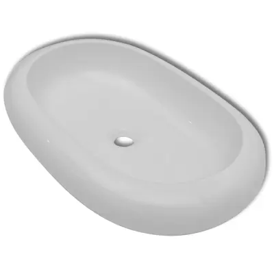 Luksuzni keramični ovalni Umivalnik - Kopalna umivalnik - Lavabo dimenzije 63 x 42 cm
