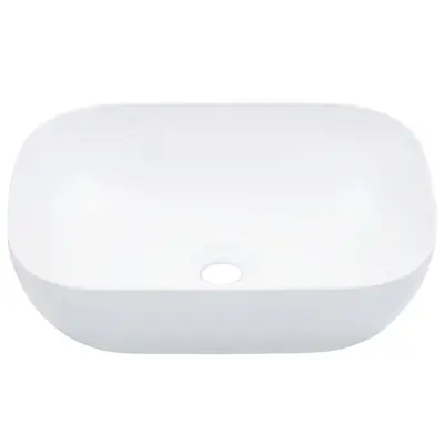 Umivalnik - Kopalna umivalnik - Lavabo 45,5x32x13 cm keramičen bel