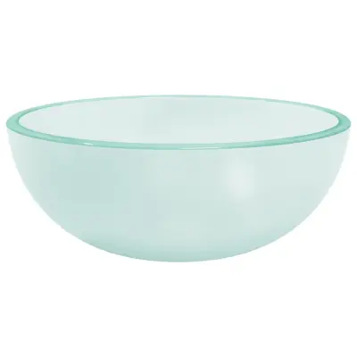 Umivalnik - Kopalna umivalnik - Lavabo kaljeno steklo 30x12 cm mat