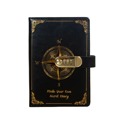 Zvezek z geslom - Zaklepan dnevnik za zasebnost Black