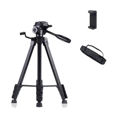 150 cm aluminijast stativ s sponko za telefone