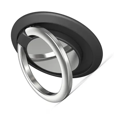 Magnetni nosilec za telefon, 2-pak Black