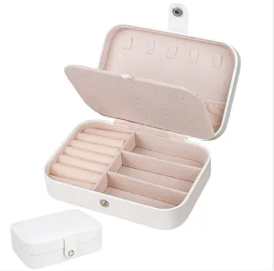 Škatla za shranjevanje nohtov za Guzheng/Pipa White