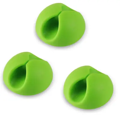 3-paketno držalo za kabel Green