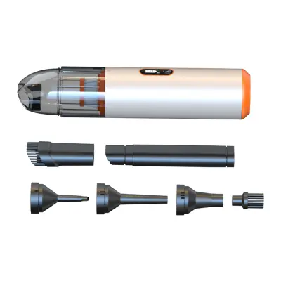 Brezžični avto sesalnik V22S - visoka moč, mokro in suho, prenosen Beige