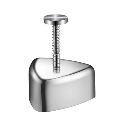 Oblika za suši iz nerjavečega jekla v obliki srca in trikotnika   Model 1