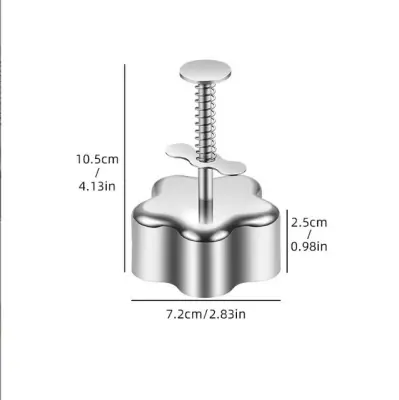Oblika za suši iz nerjavečega jekla v obliki srca in trikotnika   Model 5