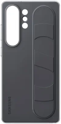 SAMSUNG GALAXY S25 ULTRA STANDING GRIP črn ovitek