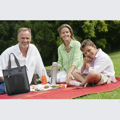 Minimalistična torba za malico za pisarniške delavce Black