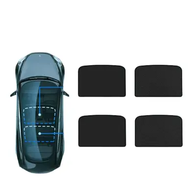 Sončna zavesa Ice Crystal za Teslo Model 3 (2019-2023) in Model Y Black  Model Y