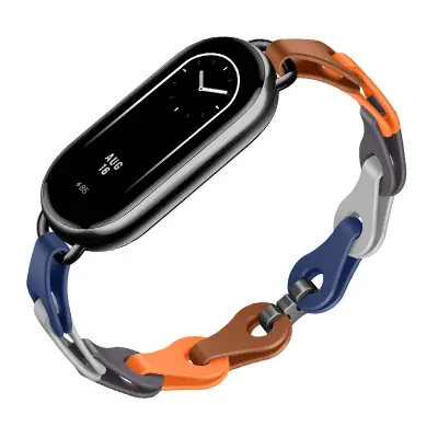 Silikonski paš za uro Xiaomi Band 8/9 Multicolor1