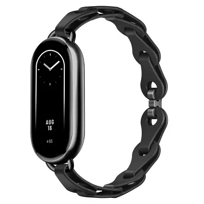 Silikonski paš za uro Xiaomi Band 8/9 Black
