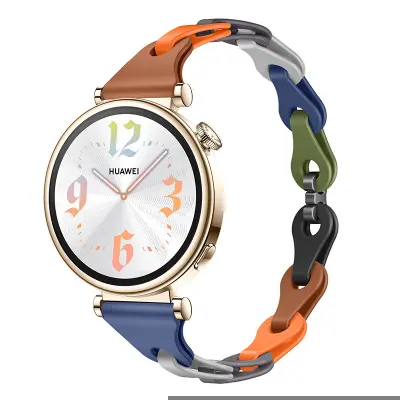 Silikonski pašček za uro Huawei GT5/4 - 18 mm Multicolor1