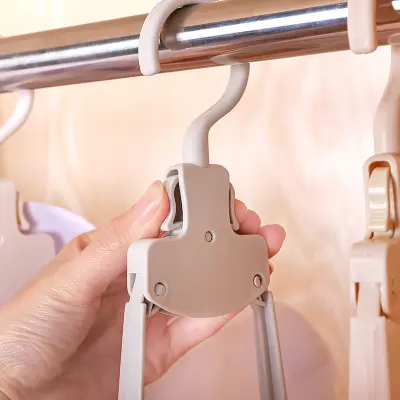 5-delni komplet prenosnih potovalnih obešalnikov za oblake Grey