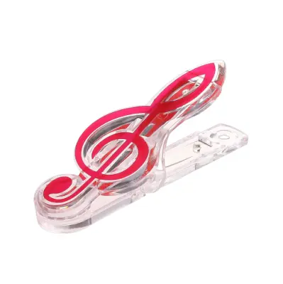 Paket 2 sponk za notne liste, držalo za strani notne knjige za klavir, tipkovnico Red