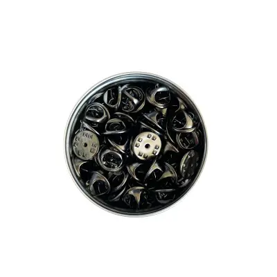 DIY broške in bucike za kravate (50 kosov) SilverGrey