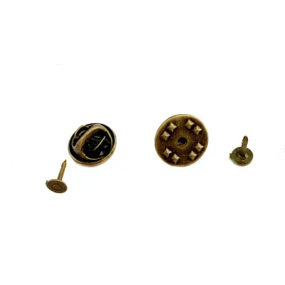 DIY broške in bucike za kravate (50 kosov) Bronze