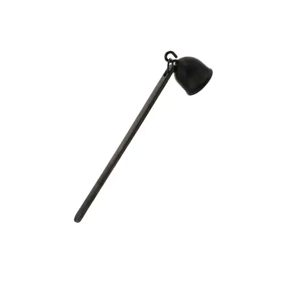 Dušilec za sveče mavričnih barv, darilni set z dodatki za sveče iz nerjavečega jekla Black