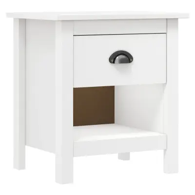 Dvo delni komplet Nočne omarice - Nočne mize Hill 46x35x49,5 cm trdna borovina
