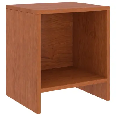 Dvo delni komplet Nočne omarice - Nočne mize medeno rjave 35x30x40 cm trdna borovina