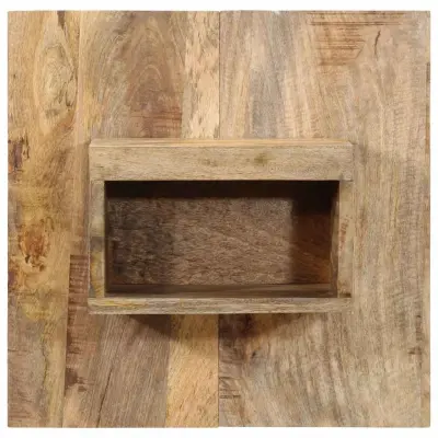 Nočna omarica - Nočna miza 50x27x50 cm trden robusten mangov les