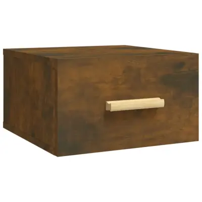 Stenska Nočna omarica - Nočna miza dimljeni hrast 35x35x20 cm