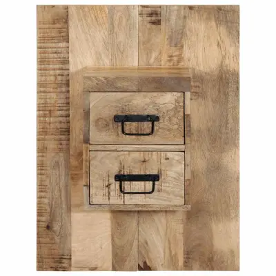 Nočna omarica - Nočna miza 60x32x80 cm trden robusten mangov les