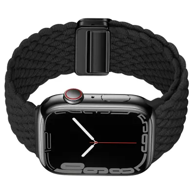 Starlight najlonski pašček za uro Apple Watch Black L