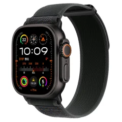 Najlonski pasovi za uro, združljivi z Apple Watch - Zračni športni zančni paščki za iWatch serije 8/7/6/5/4/3/2/1/SE/Ultra Black S