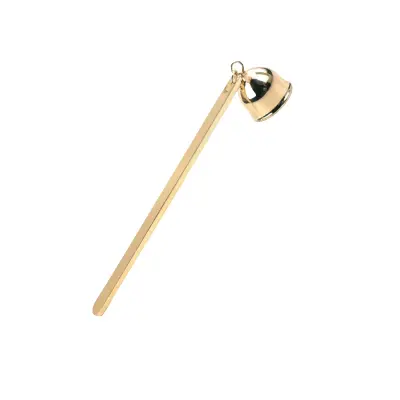 Dušilec za sveče mavričnih barv, darilni set z dodatki za sveče iz nerjavečega jekla Gold