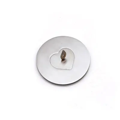 Pokrov za dišečo svečo  L oblika srca