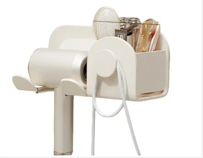 Držalo za sušilnik za lase Ziwoo SE - aluminijasta zlitina, prostorsko varčna zasnova   Model 2