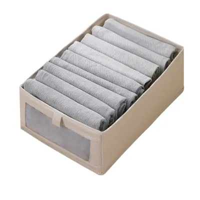 Bež škatla za shranjevanje  XL