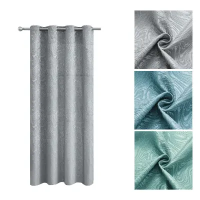 Elegantne zatemnitvene zavese z vzorcem drevesnih letnic  S