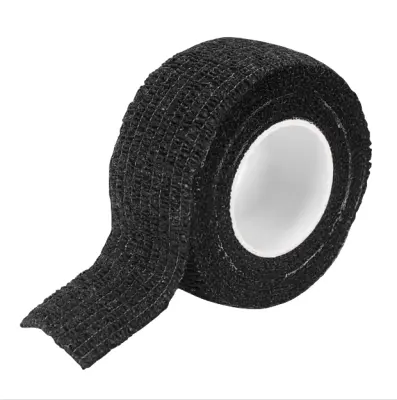 Zaščita za prste za kitaro, povoji proti bolečinam za kitariste Black 2,5 cm