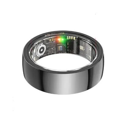 Smart Ring R1000 – Monitor spanja, Bluetooth 5.0, Monitor kisika v krvi Black 7