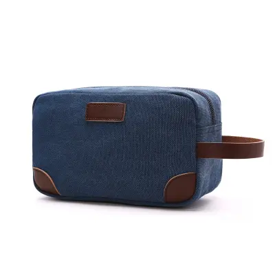 Nova platnena toaletna torba za potovanja DarkBlue
