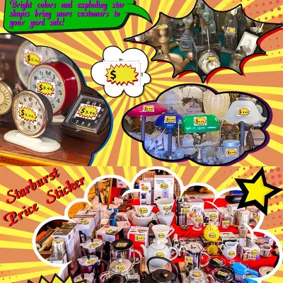 Nalepke z eksplozijskimi etiketami - (20 kosov/paket)