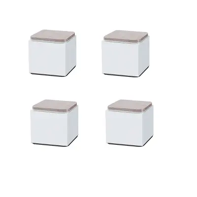 Kvadratni dvižni nosilci za pohištvo iz ogljikovega jekla, 4 kosi  M